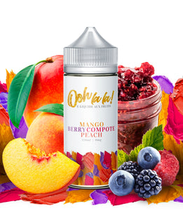 Ooh La La - Mango Berry Compote Peach 120ml