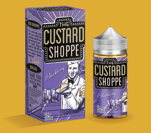 The Custard Shoppe - BLACKBERRY CUSTARD 100ml