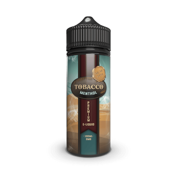 East Coast Ejuice Tobacco - Menthol 100ml | Mister Devices