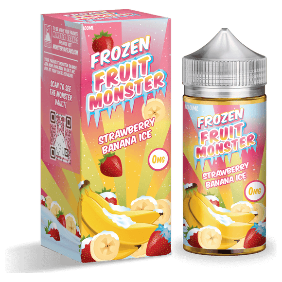 Frozen Fruit Monster - Strawberry Banana 100ml | Mister Devices