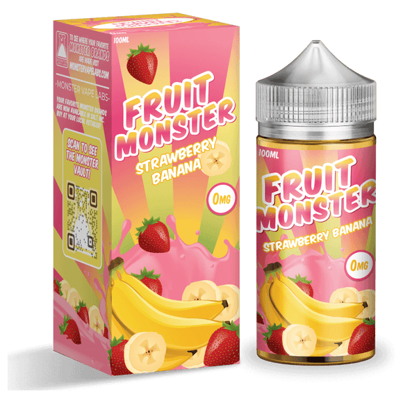 Fruit Monster - Strawberry Banana 100ml | Mister Devices