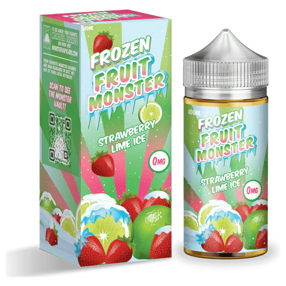 Frozen Fruit Monster - Strawberry and Lime 100ml | Mister Devices