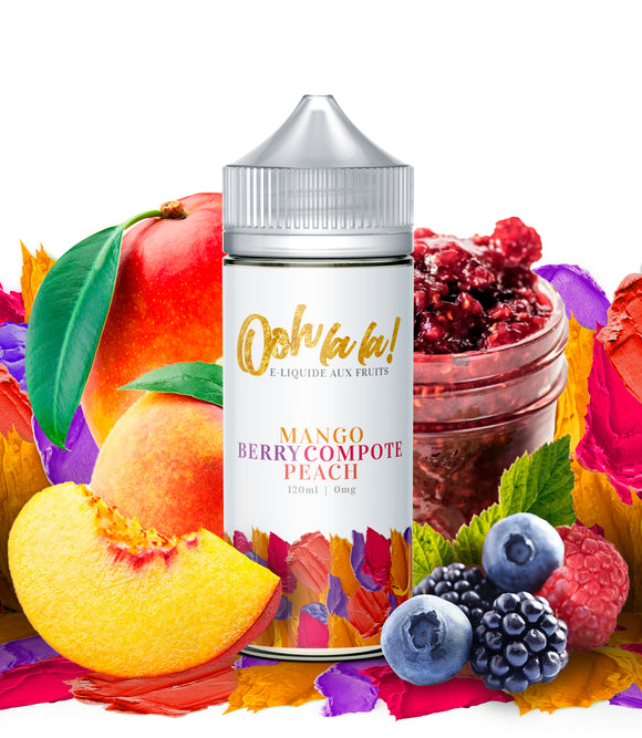 Ooh La La - Mango Berry Compote Peach 120ml