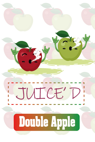 Juice'd - Double Apple 60ml