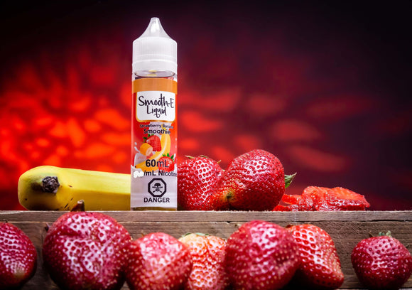 Smooth-E Liquid - Strawberry Banana Smoothie 60ml