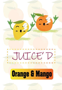 Juice'd - Orange & Mango 60ml