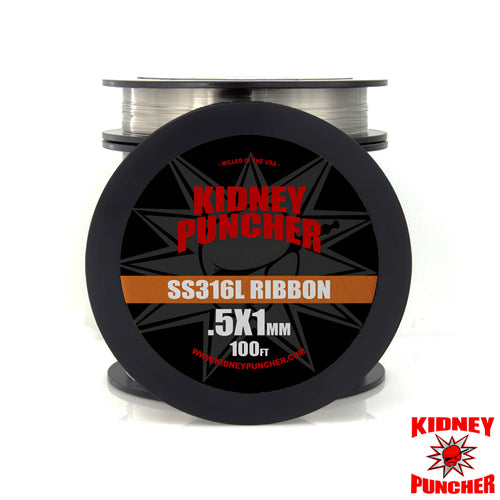 Kidney Puncher Ribbon Wire - 100ft Stainless Steel (SS316L)